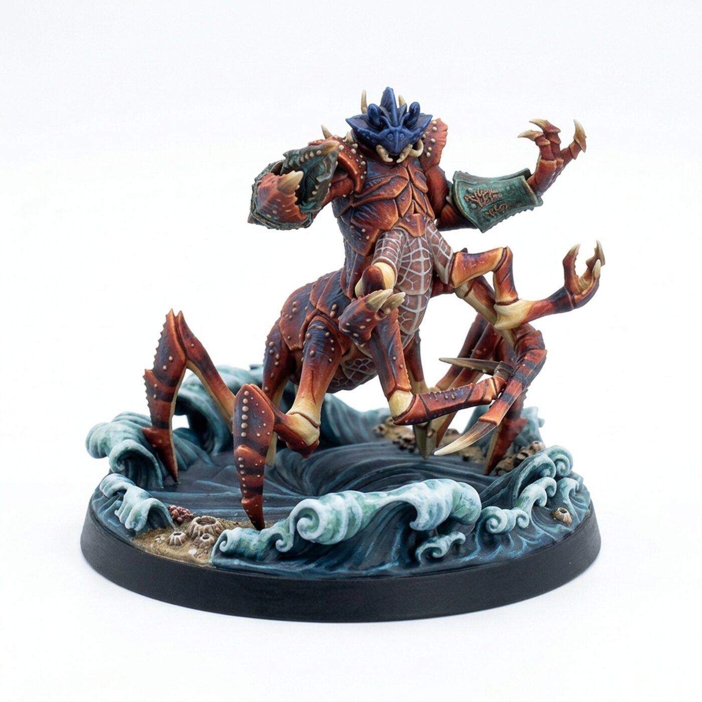 Crustaceans Assault A - Painted 3D Printed Miniature