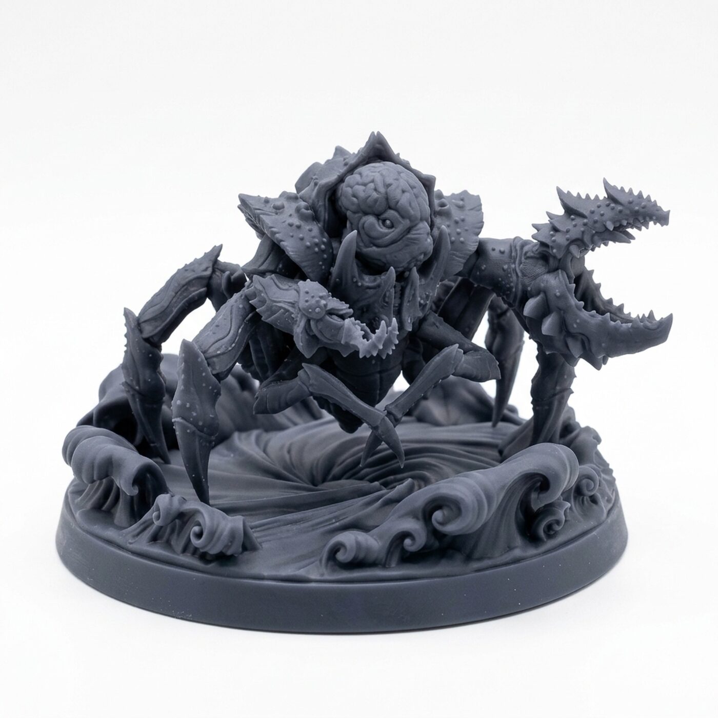 Crustaceans Assault D - Gray Resin 3D Printed Miniature