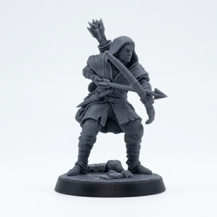 Cutthroat Bandit C - Gray Resin 3D Printed Miniature