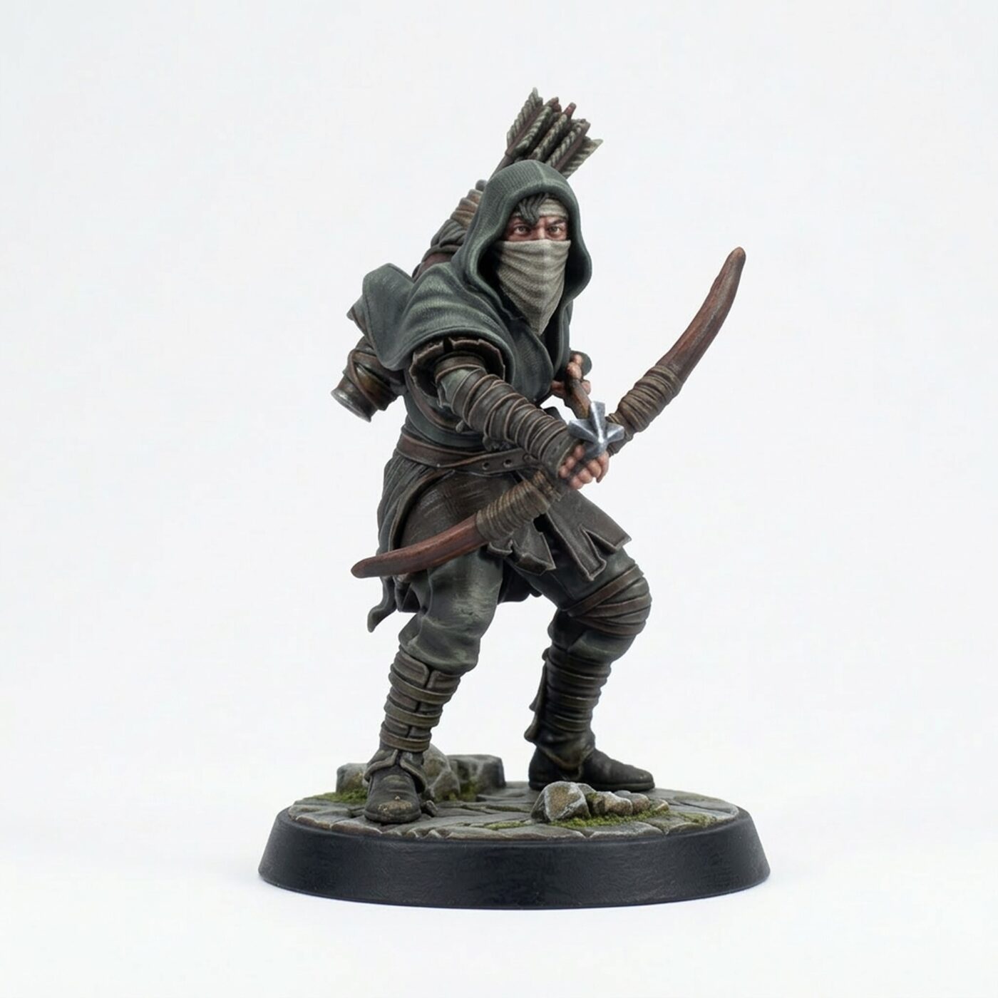 Cutthroat Bandit 3 Masked - Painted 3D Printed Miniature