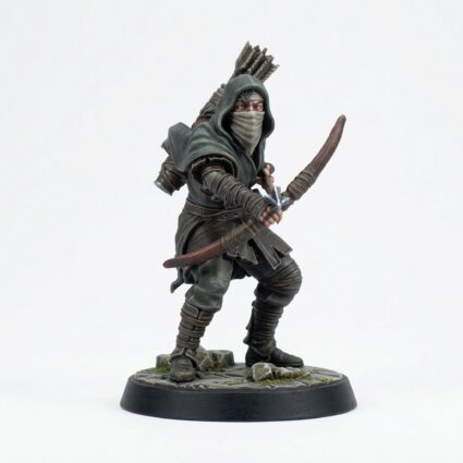 Cutthroat Bandit 3 Masked - Painted 3D Printed Miniature