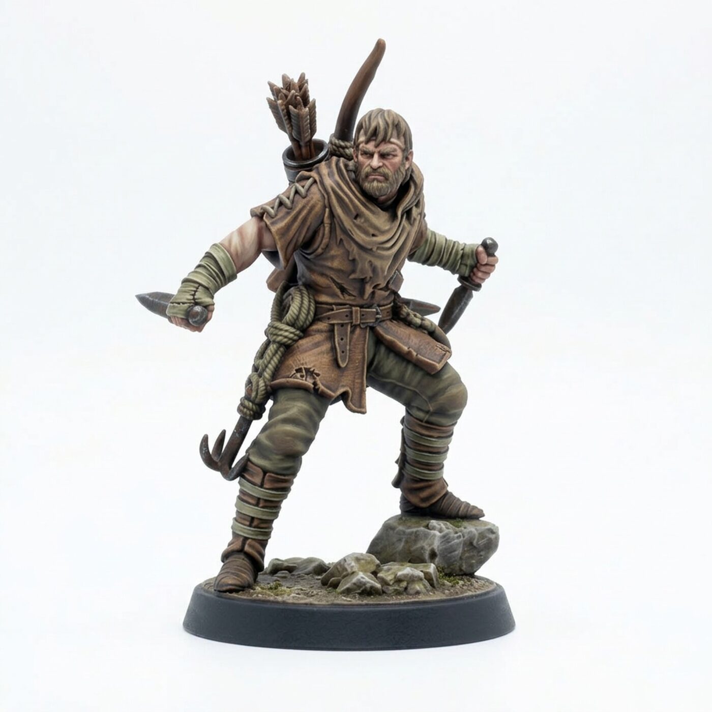 Cutthroat Bandit D - Painted 3D Printed Miniature