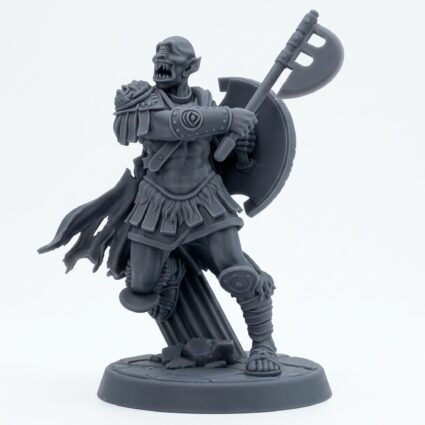 Cyclopean A - Gray Resin 3D Printed Miniature