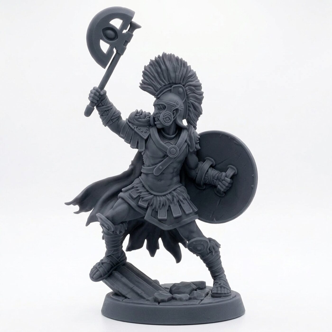 Cyclopean C - Gray Resin 3D Printed Miniature