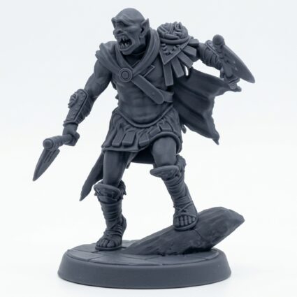 Cyclopean D - Gray Resin 3D Printed Miniature