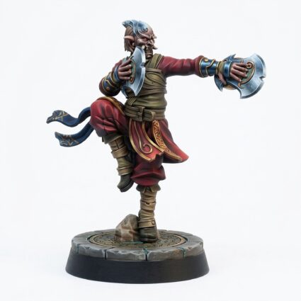 Cymbal Master Bard - Painted 3D Printed Miniature