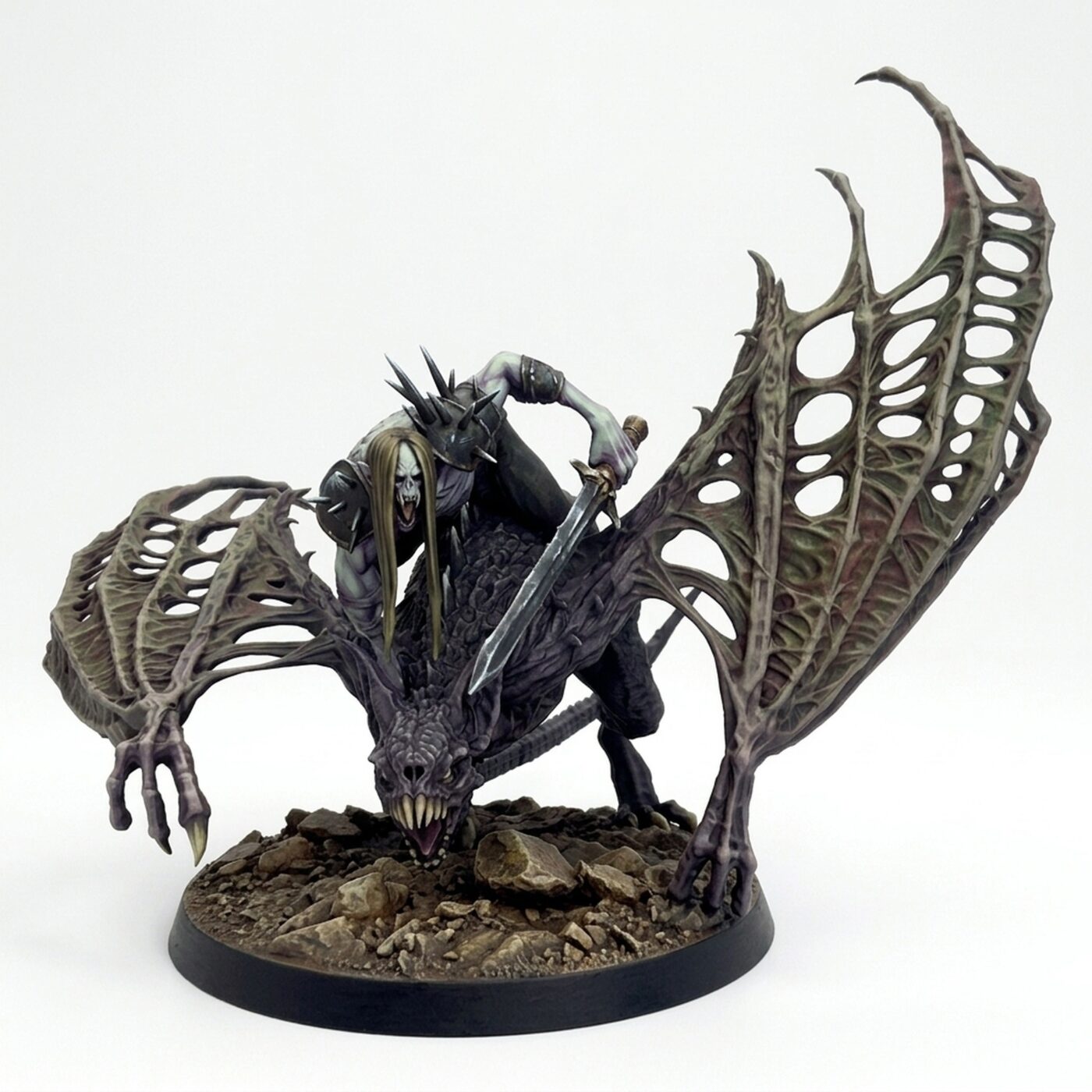 Dabeath Check Mount - Painted 3D Printed Miniature