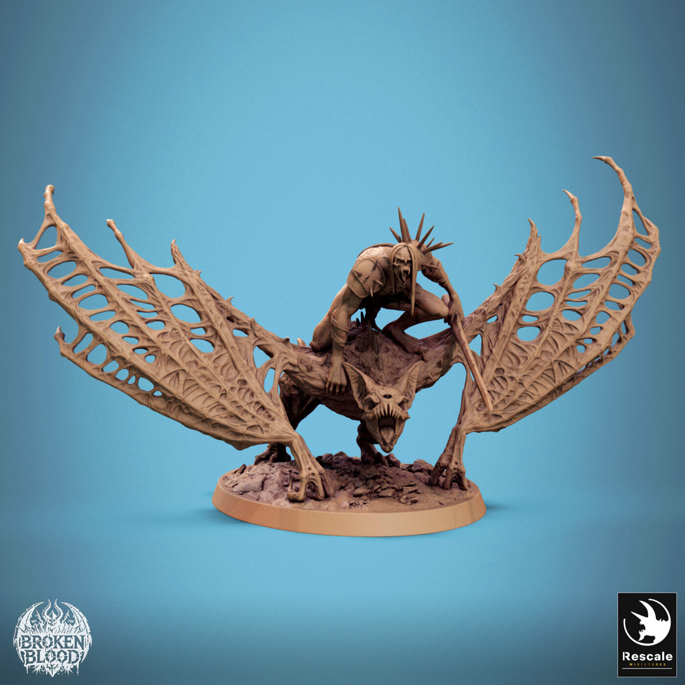 Dabeath Cry Mount Miniature