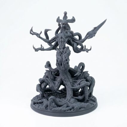 Dark Matriarch A - Gray Resin 3D Printed Miniature