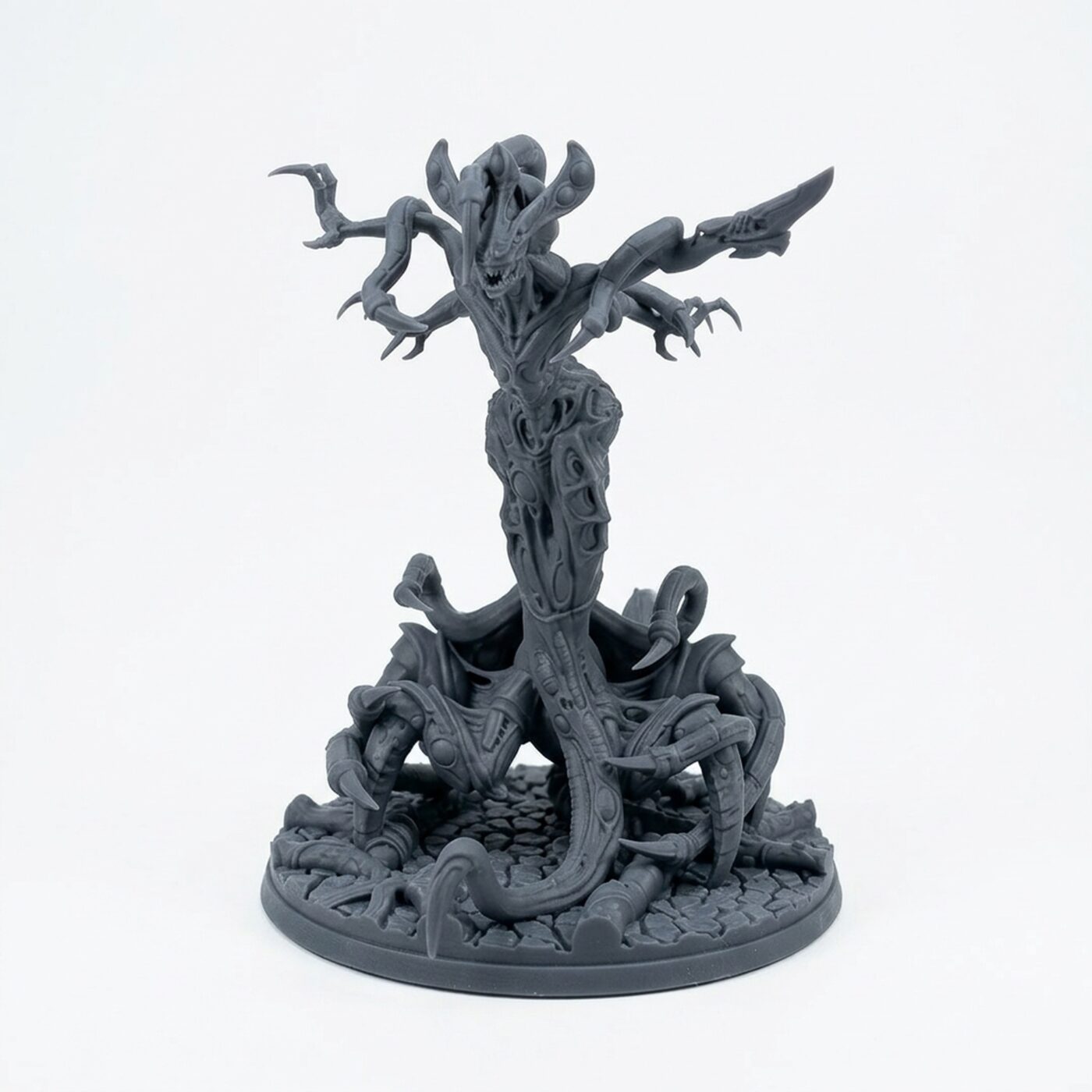 Dark Matriarch B - Gray Resin 3D Printed Miniature