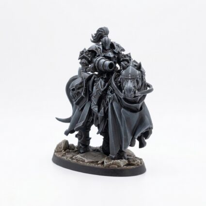 Deathrider Horse E - Painted 3D Printed Miniature