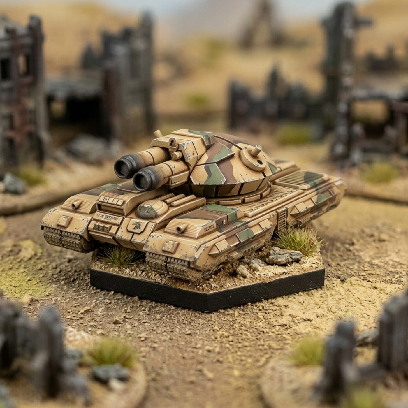 Demolisher Hybrid Hull - Sci-Fi Tank Miniature Painted Mech Miniature