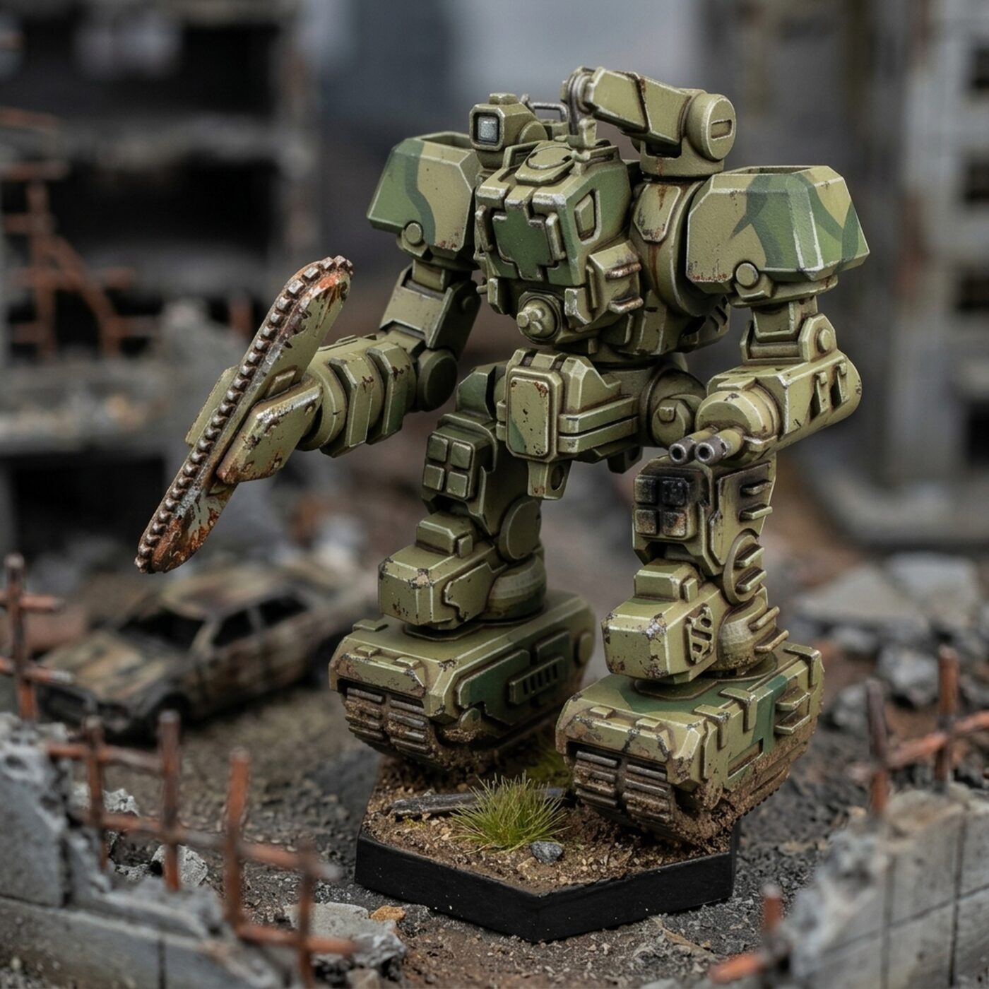 Dig Mecha Painted Mech Miniature
