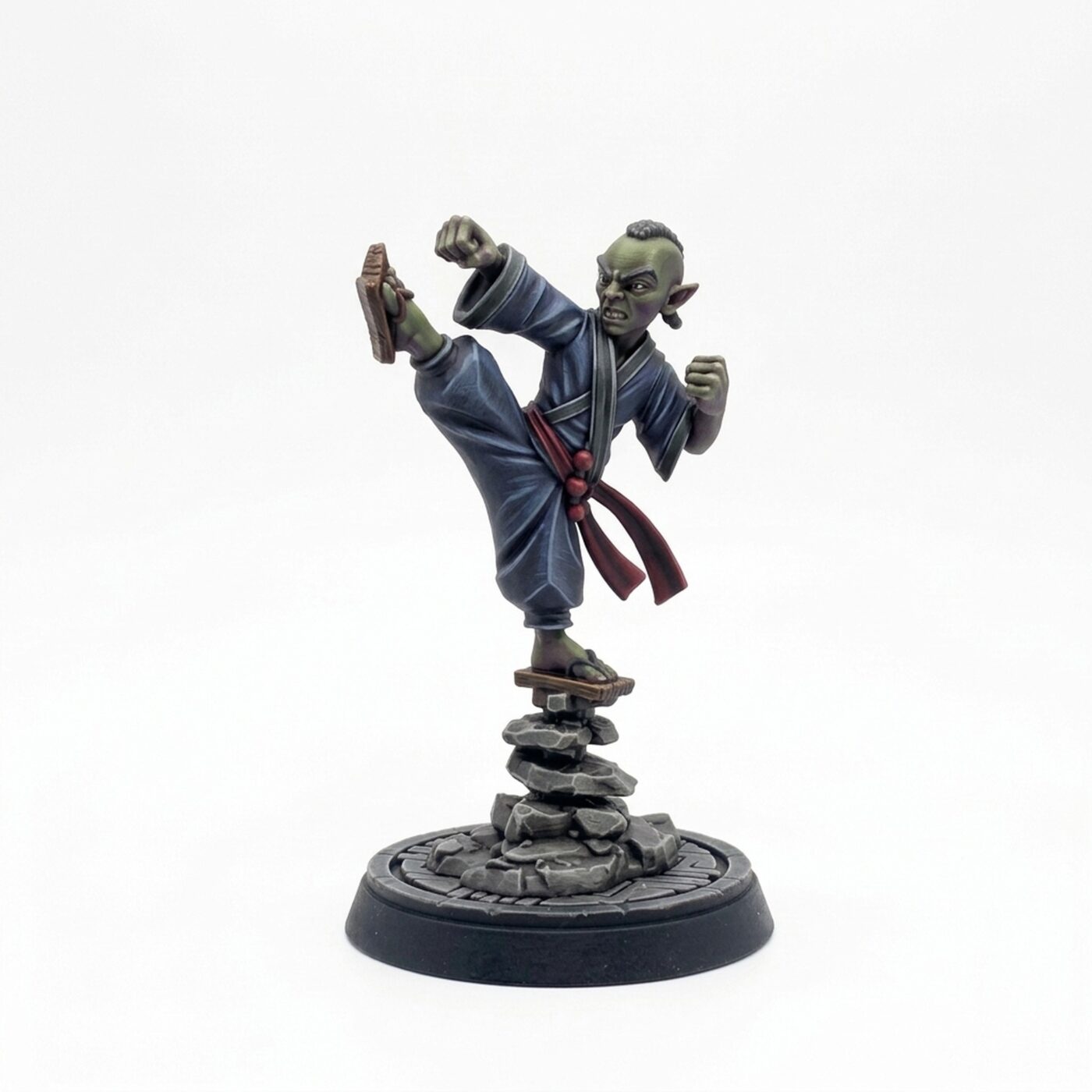 Disciple Balancing - Painted 3D Printed Miniature