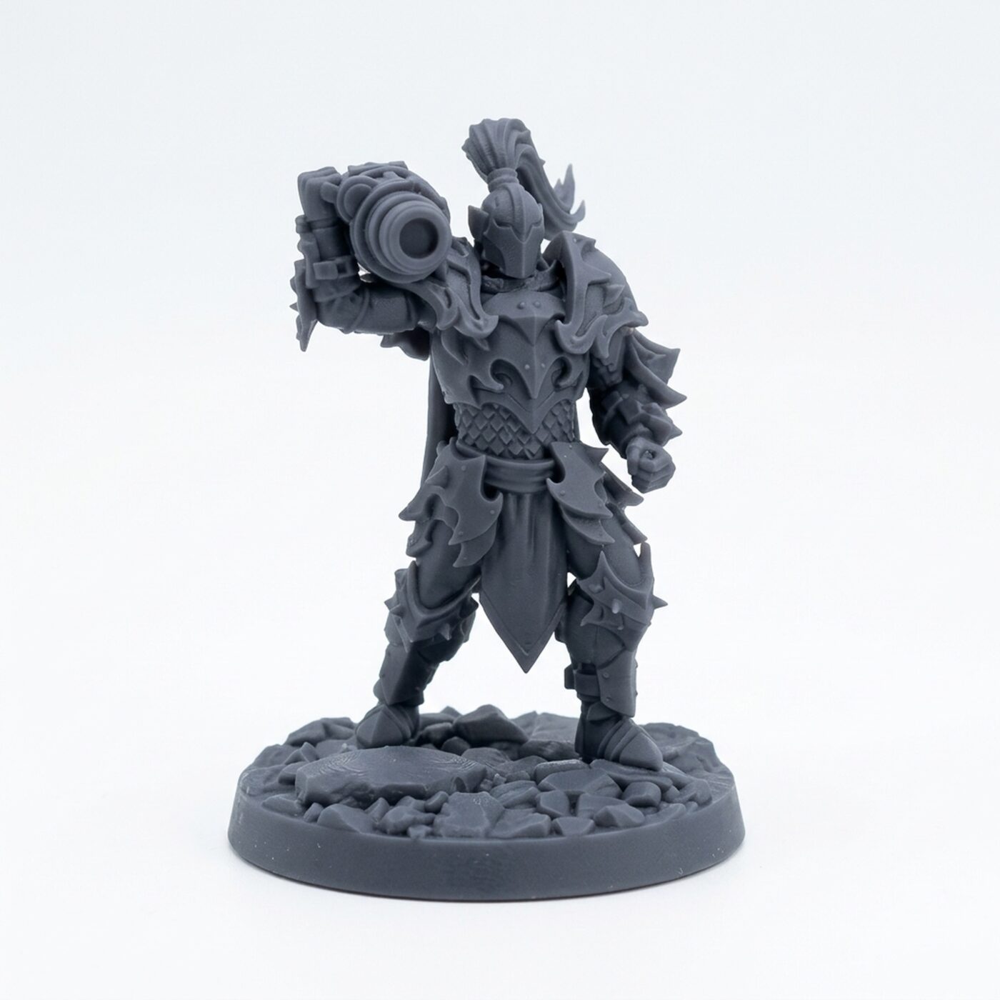 Doomsentry A - Gray Resin 3D Printed Miniature