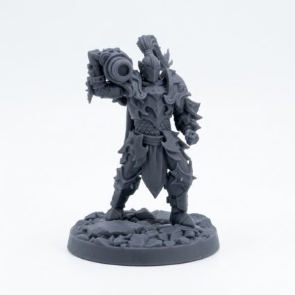 Doomsentry A - Gray Resin 3D Printed Miniature