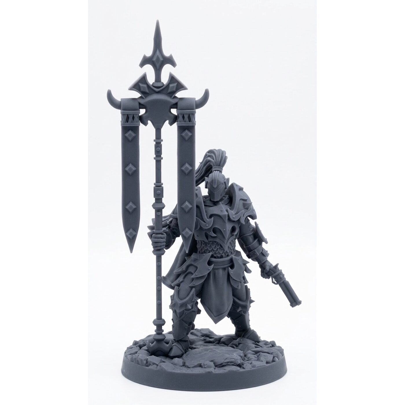 Doomsentry C - Gray Resin 3D Printed Miniature