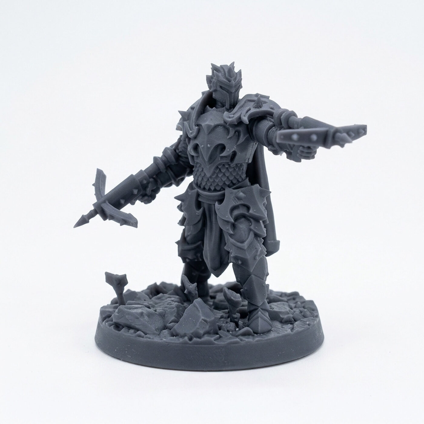 Doomsentry E - Gray Resin 3D Printed Miniature