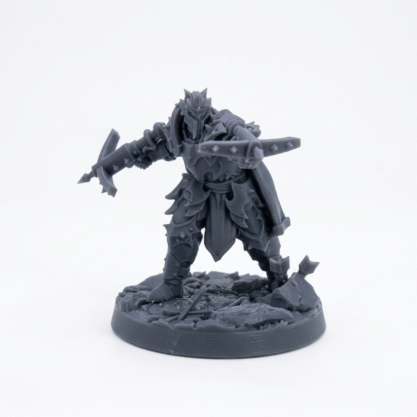 Doomsentry H - Gray Resin 3D Printed Miniature
