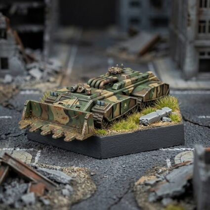 Dozer Combat Engineering Unit (USe Mechs) Painted Mech Miniature