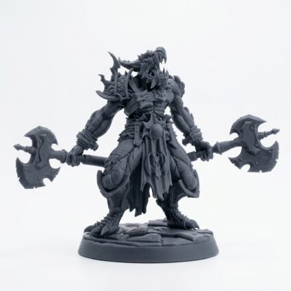 Drakken Marauder B - Gray Resin 3D Printed Miniature