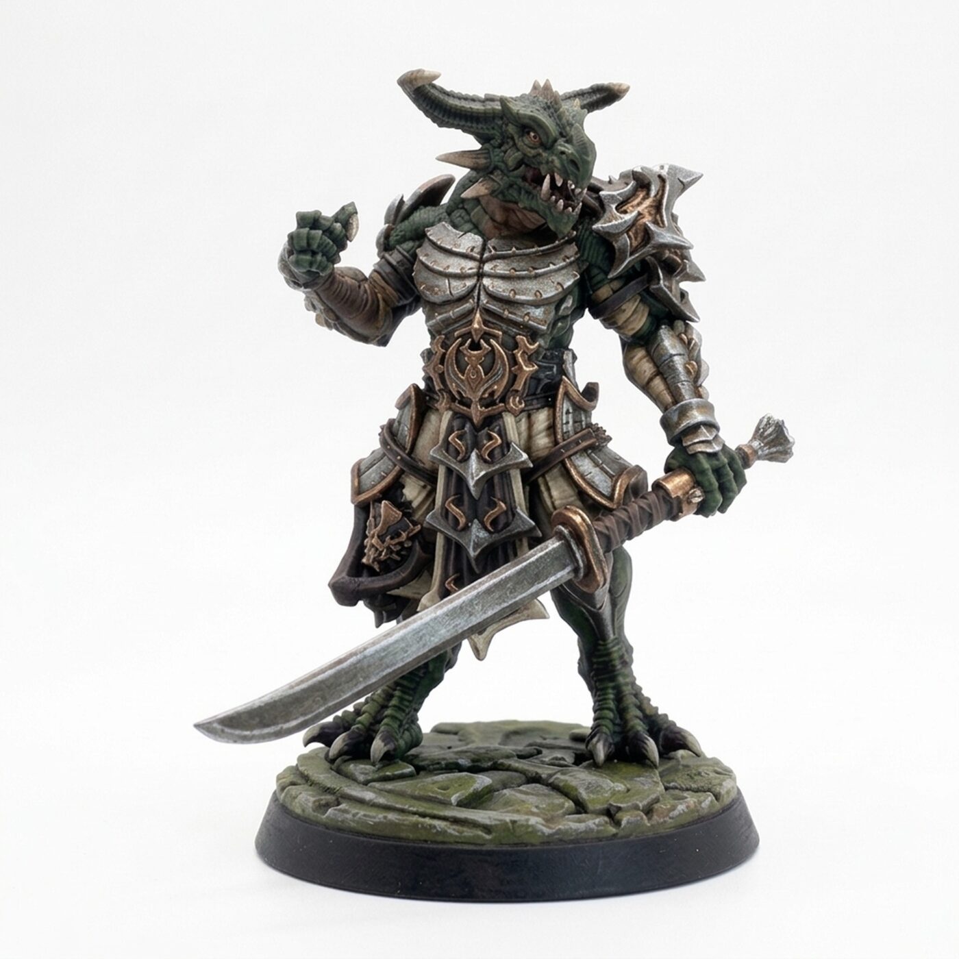 Drakken Protectors A - Painted 3D Printed Miniature