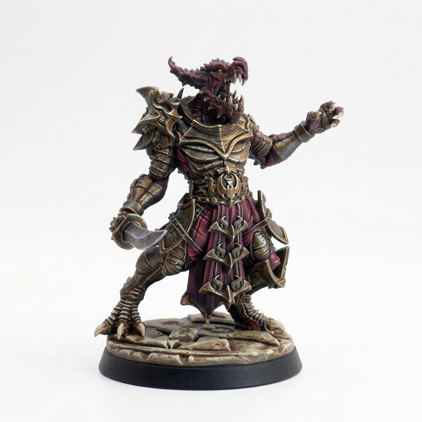 Drakken Protectors B - Painted 3D Printed Miniature