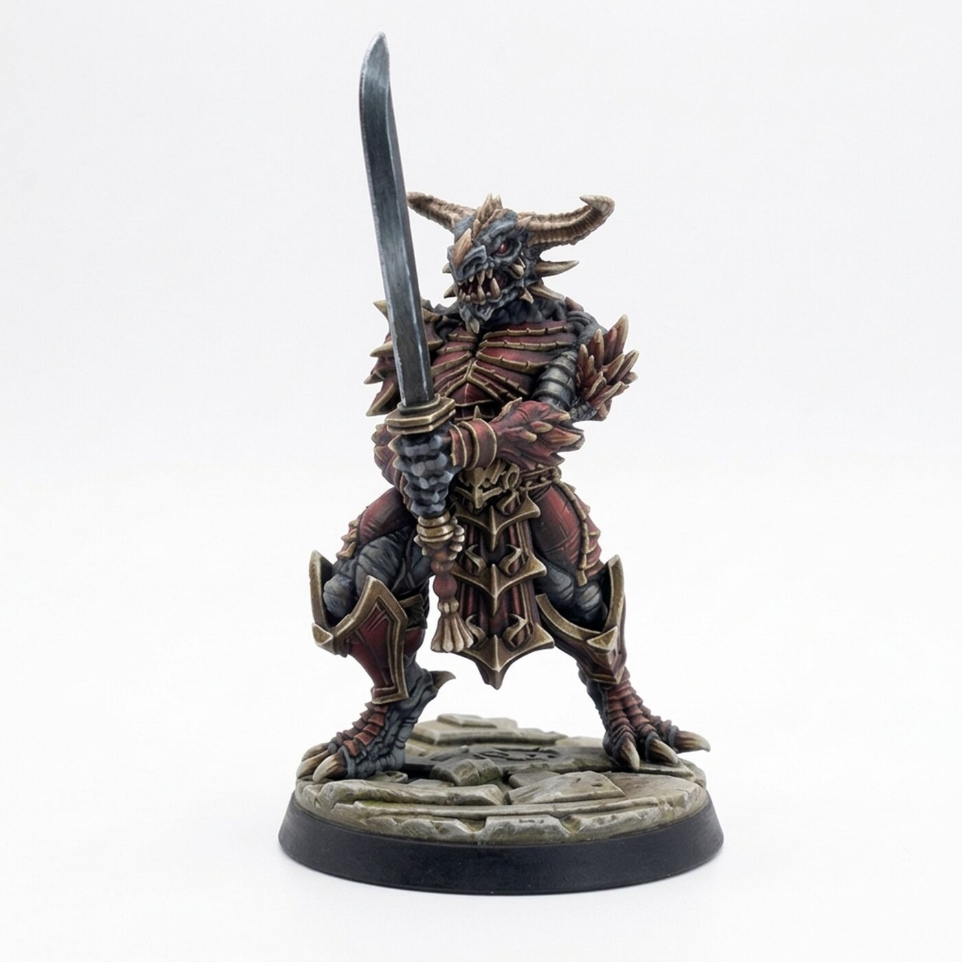 Drakken Protectors D - Painted 3D Printed Miniature