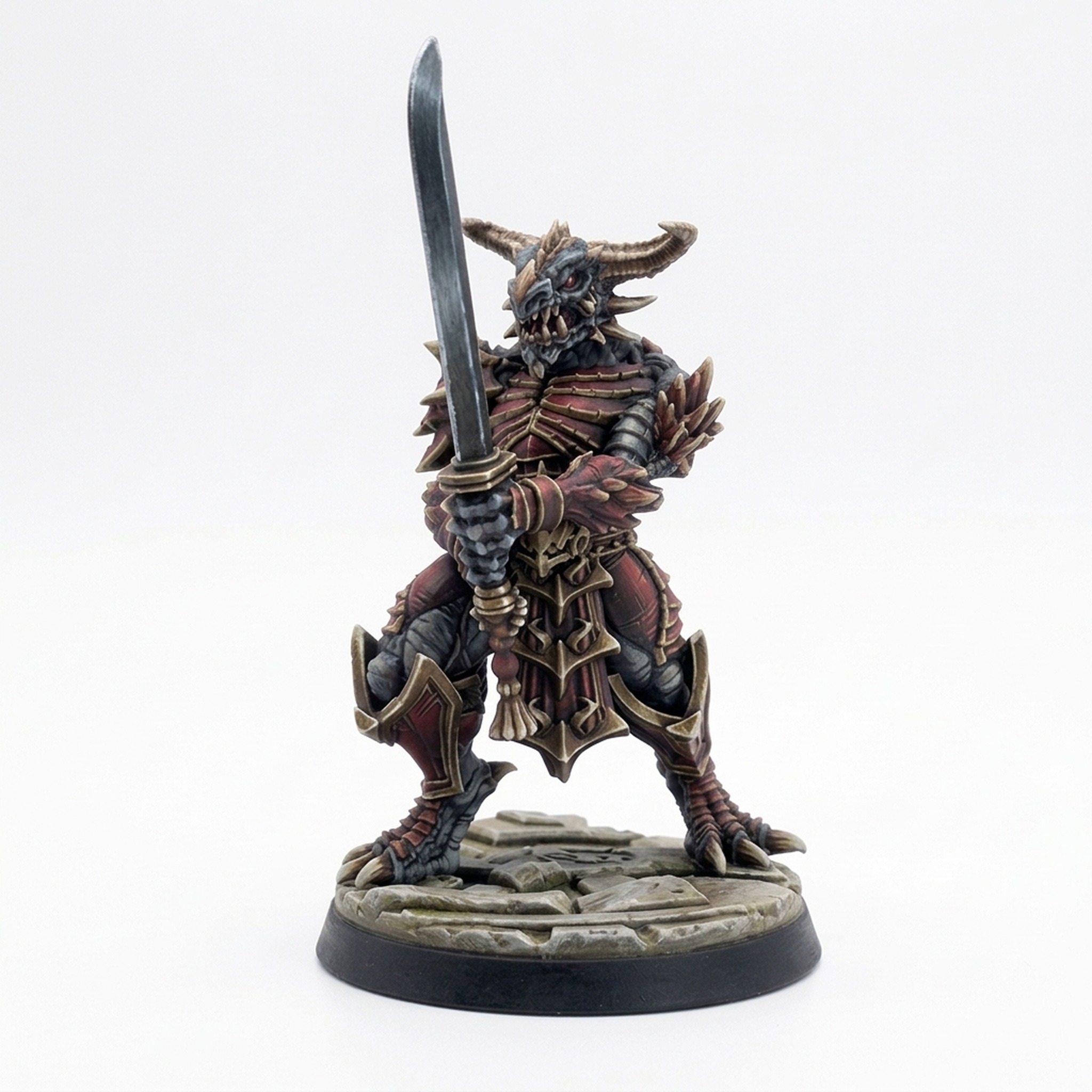 Drakken Protectors D - Painted 3D Printed Miniature