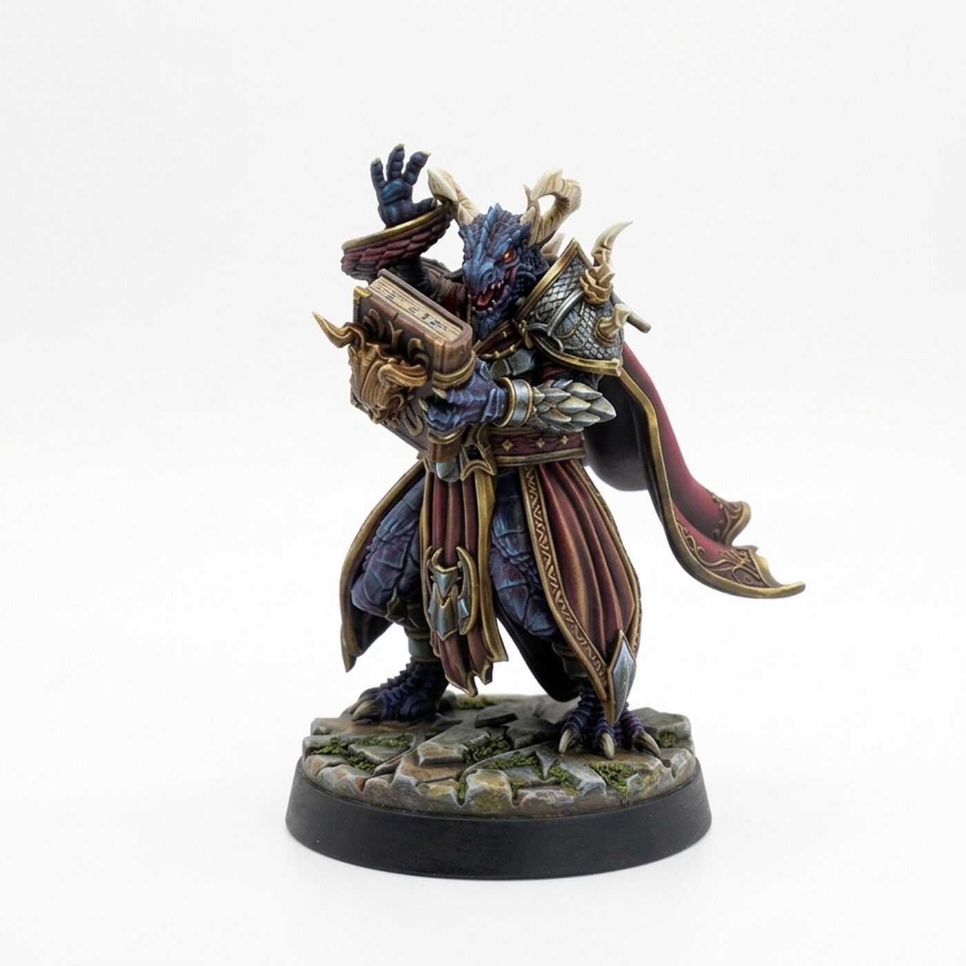 Drakkensagecouncil C - Painted 3D Printed Miniature