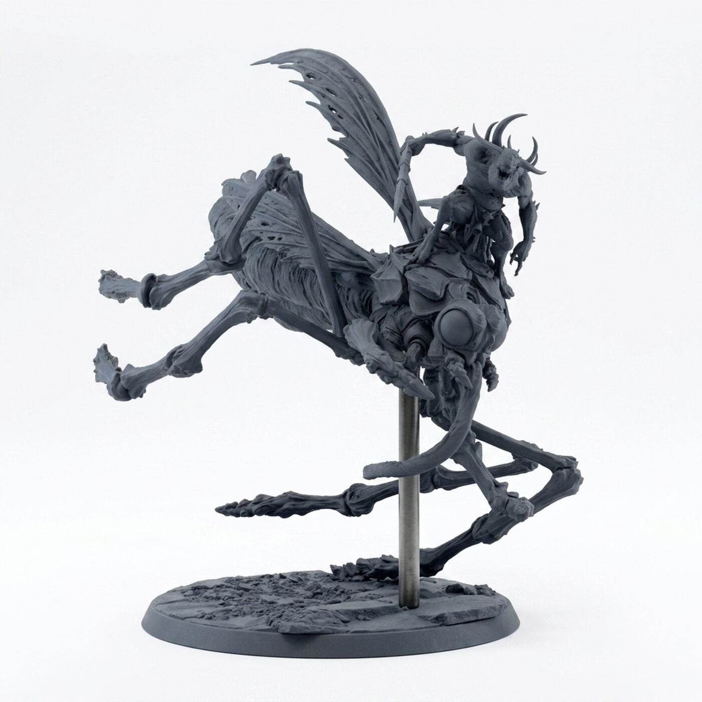 Dravon Assault Mount - Gray Resin 3D Printed Miniature