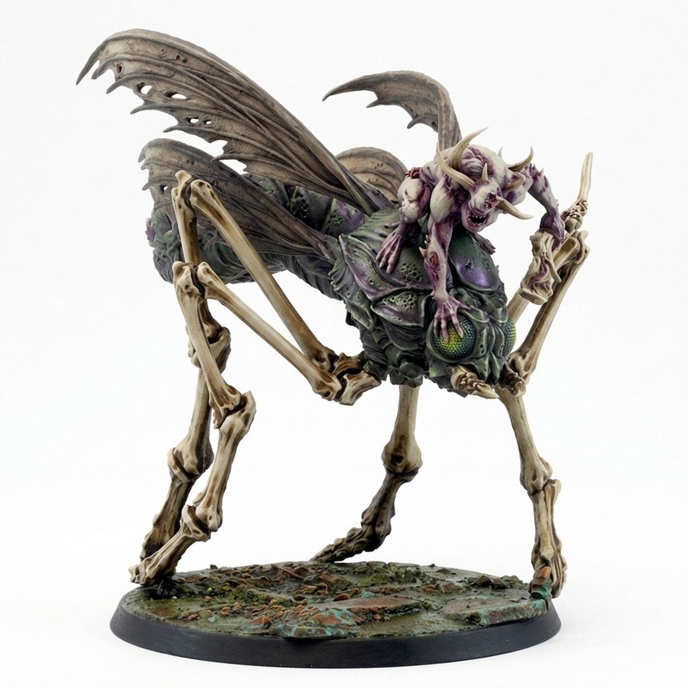 Dravon Attack Mount - Painted 3D Printed Miniature