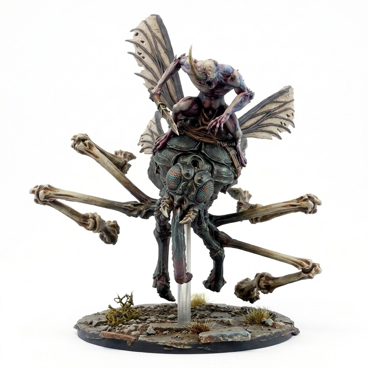 Dravon Speed Mount - Painted 3D Printed Miniature