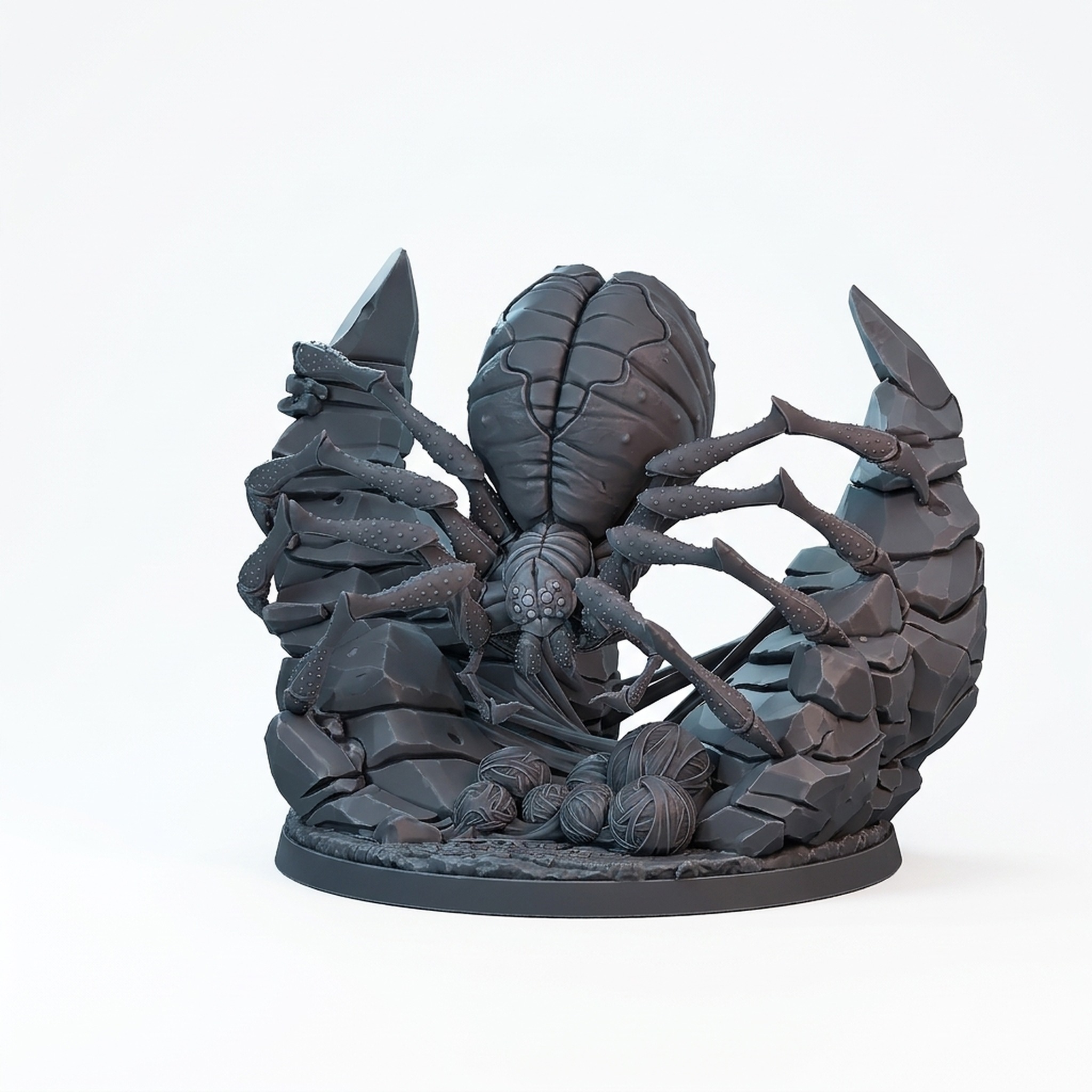 Dreadweaver - Gray Resin 3D Printed Miniature