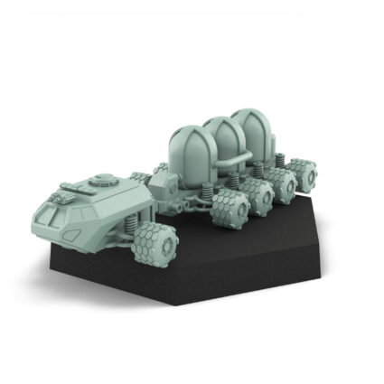 Dromedary Liquid Transport Vaccuum - USe Mechs 3D Print 3D Printed Mech Miniature