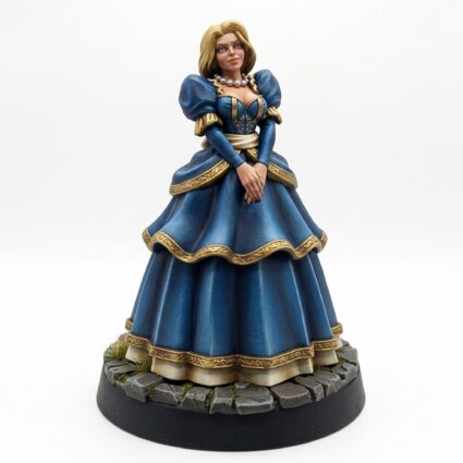 Duchess Elanor Sighing - Painted 3D Printed Miniature