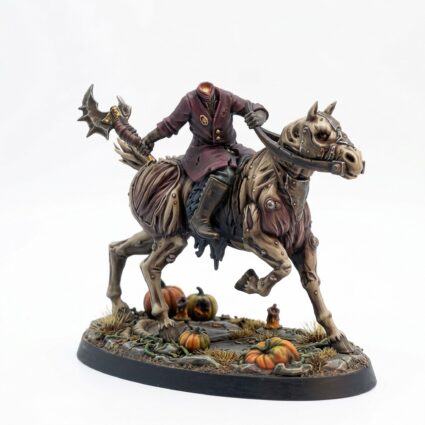Dullahan Headless Rider B - Painted 3D Printed Miniature
