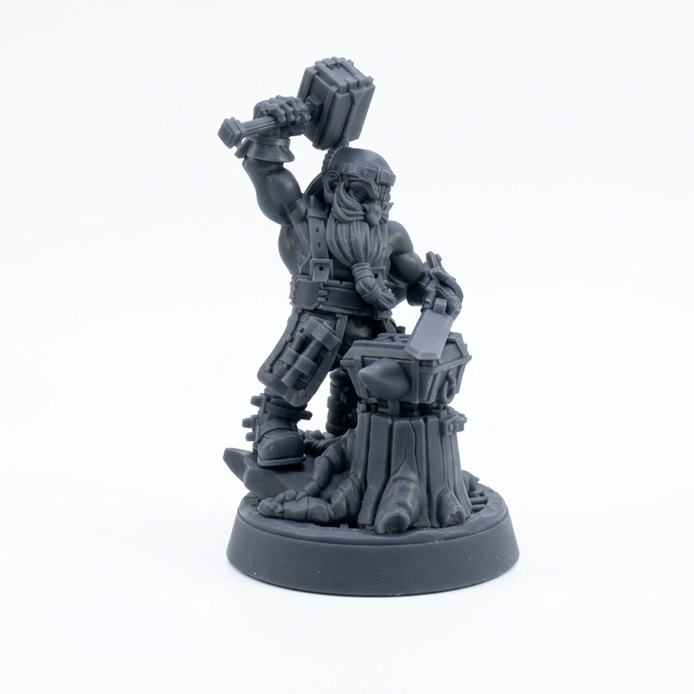 Rill - Gray Resin 3D Printed Miniature
