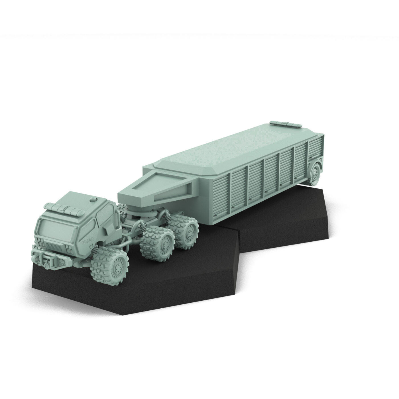 Earthworks Search and Rescue Emergency Response 3D Printed Mech Miniature