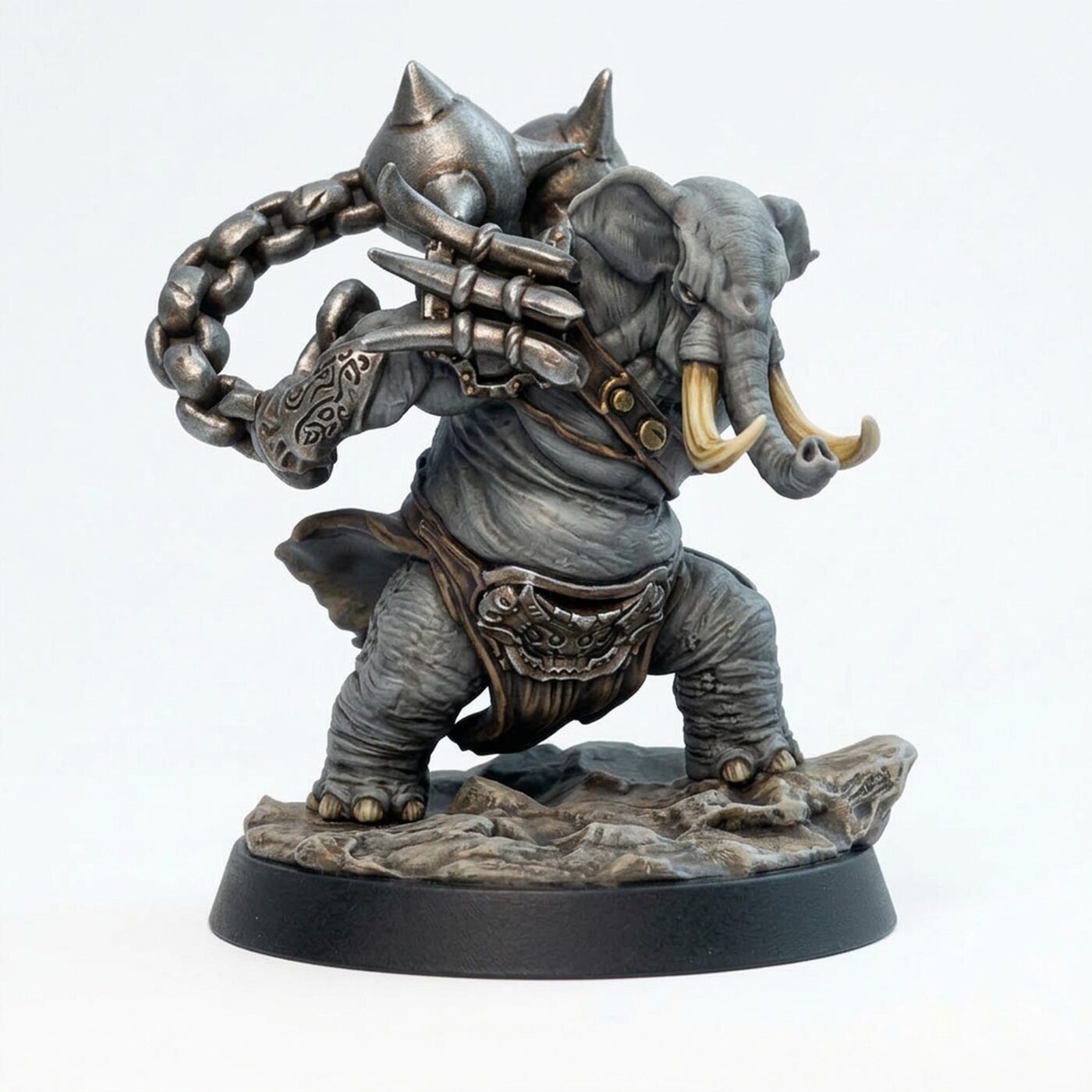 Elephon Whirler B - Painted 3D Printed Miniature