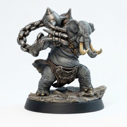 Elephon Whirler B - Painted 3D Printed Miniature