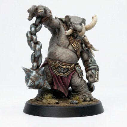 Elephon Whirler C - Painted 3D Printed Miniature
