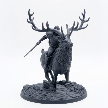 Erinn - Gray Resin 3D Printed Miniature
