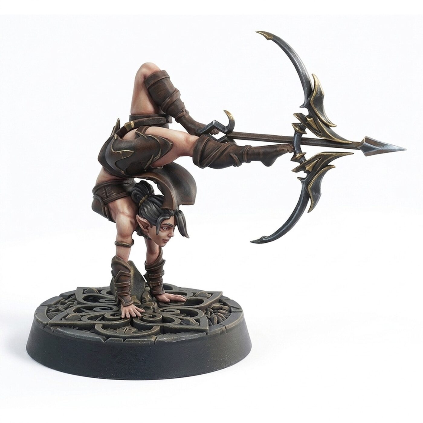 Elven Rogue Liah - Painted 3D Printed Miniature