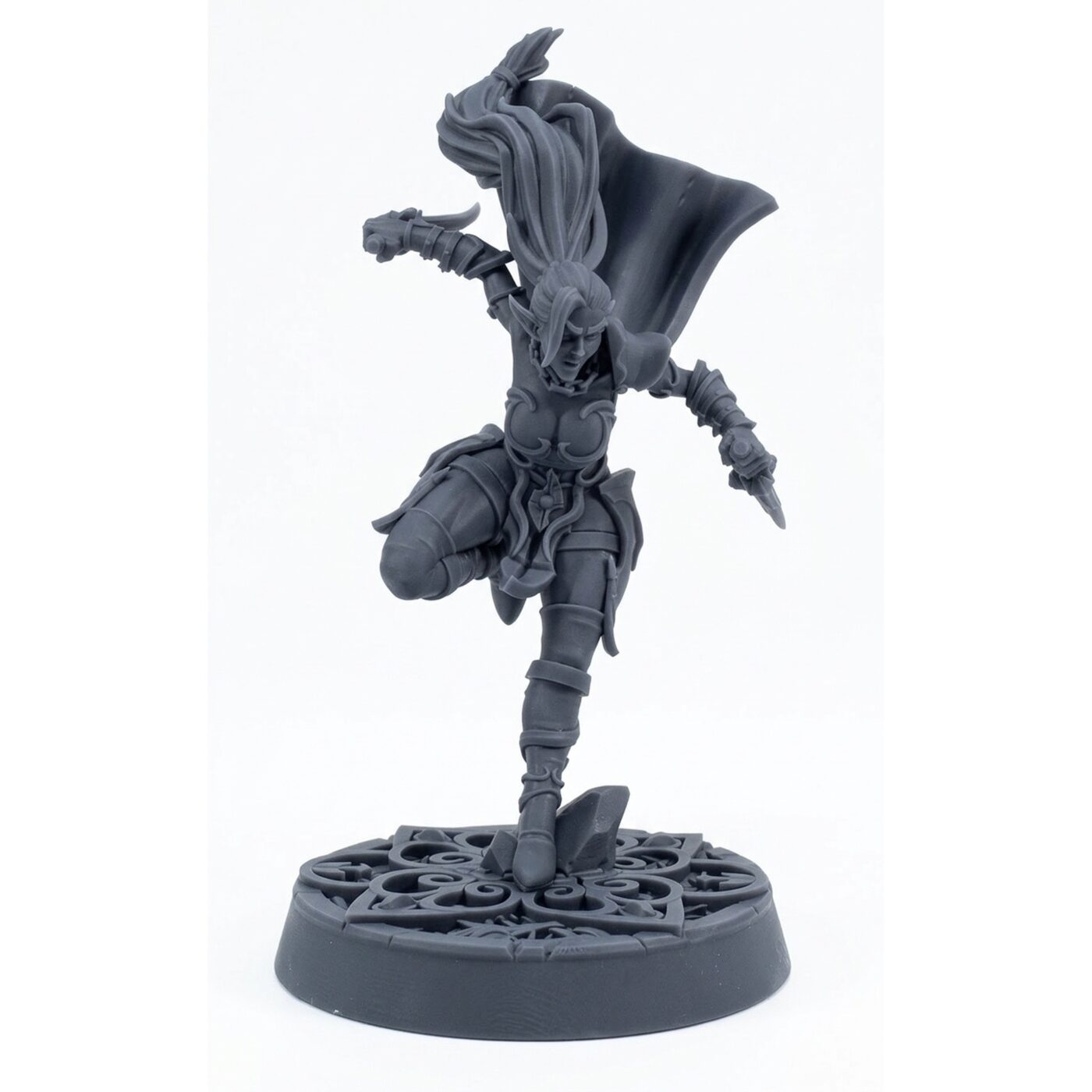 Thiara - Gray Resin 3D Printed Miniature