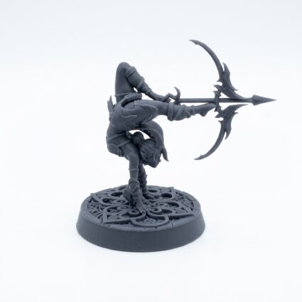 Vadannia - Gray Resin 3D Printed Miniature