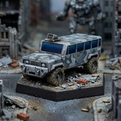 Escort - Armored Utility Vehicle Painted Mech Miniature