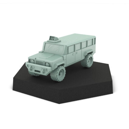 Escort - Armored Utility Vehicle 3D Printed Mech Miniature