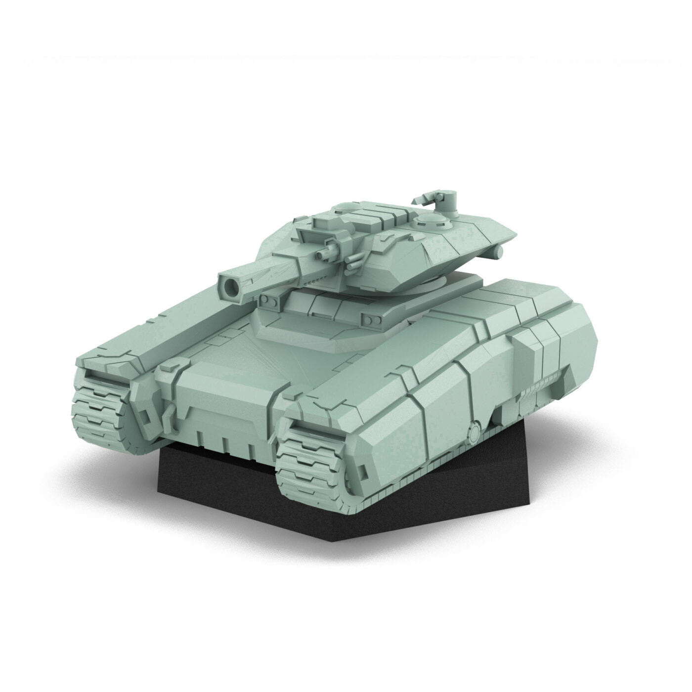 Eurus Heavy Tank Miniature 3D Printed Mech Miniature