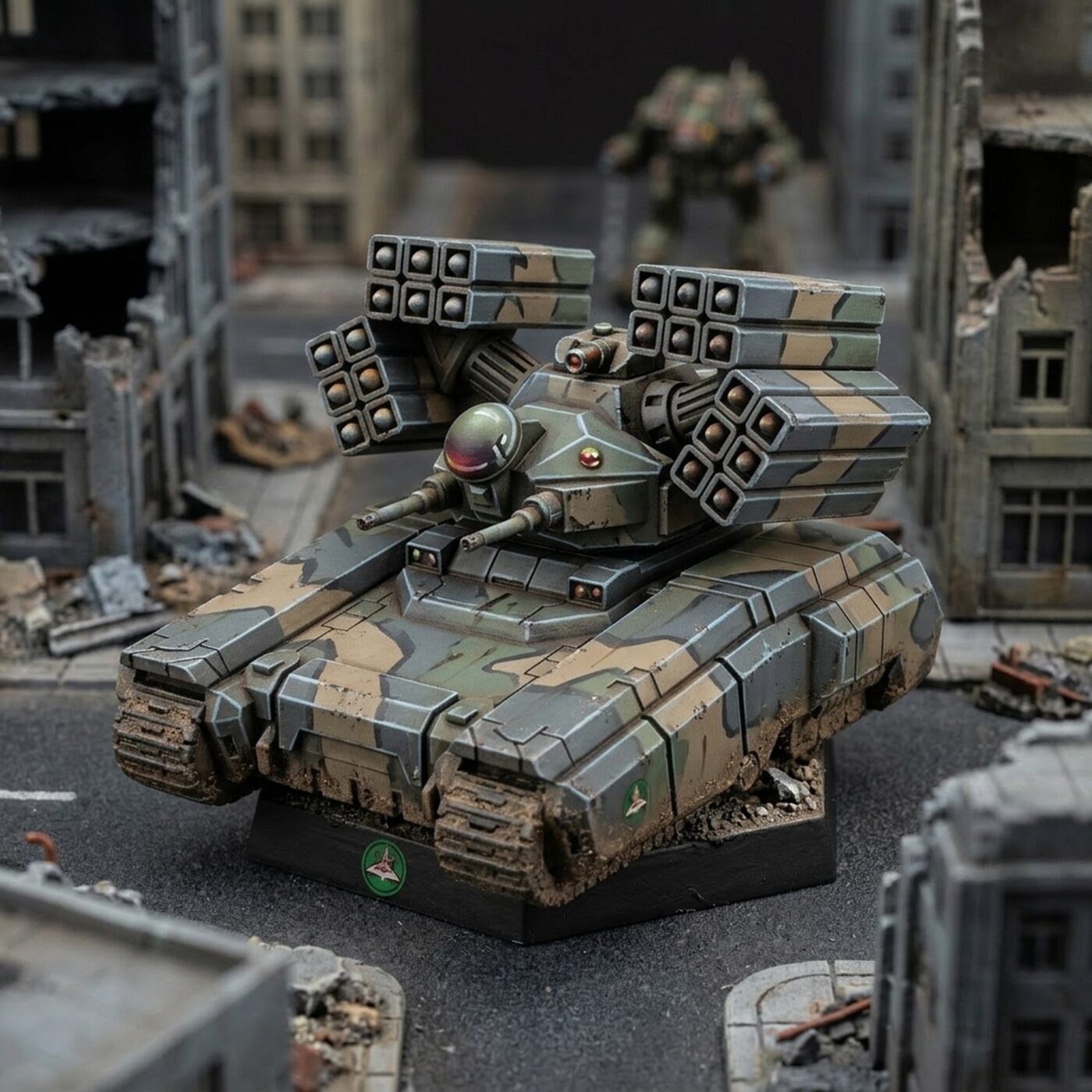 Eurus Type C Sci-Fi Tank Miniature Painted Mech Miniature